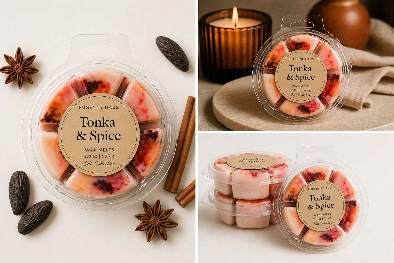 Tonka & Spice — Soy Wax Melts